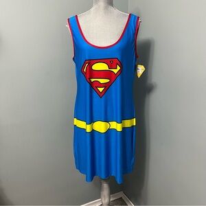 SUPERGIRL Sleep Dress Pajamas DC Comics XXL NWT
